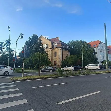 Apartment Blue House And Parking