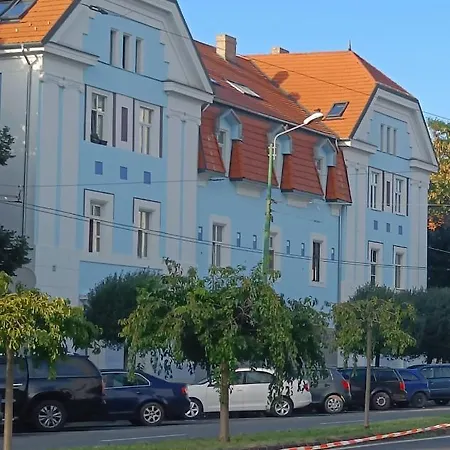 Blue House And Parking Timisoara